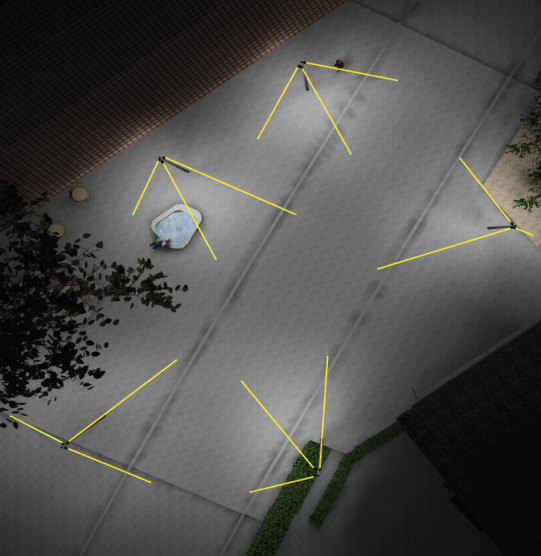 Beleuchtungsplanung Dorfzentrum Worben